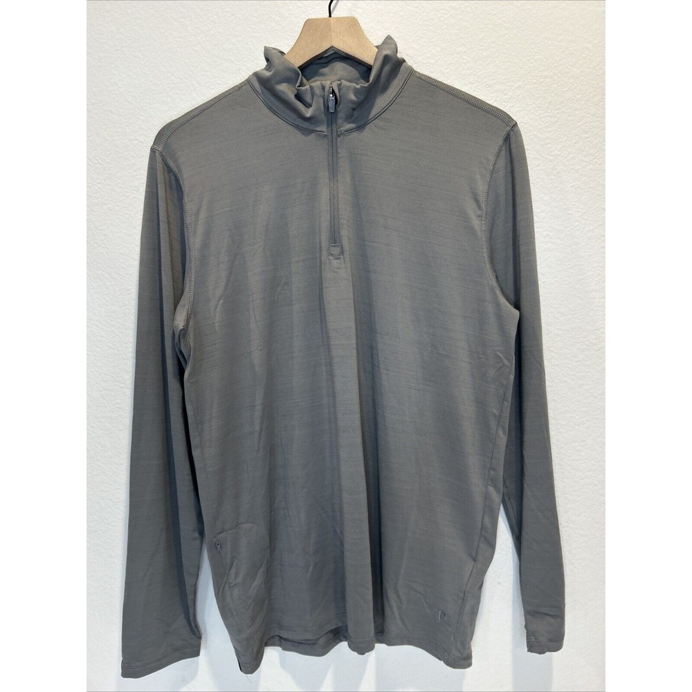 Puma Cloudspun Grylbl 1/4 Zip Golf Grey Size Small Mens Brand New 532016-04